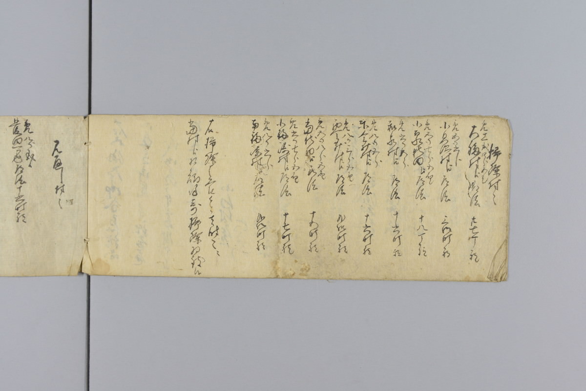 m258◇文政5年 村差出明細帳◇甲州西八代郡楠甫村 古文書◇江戸